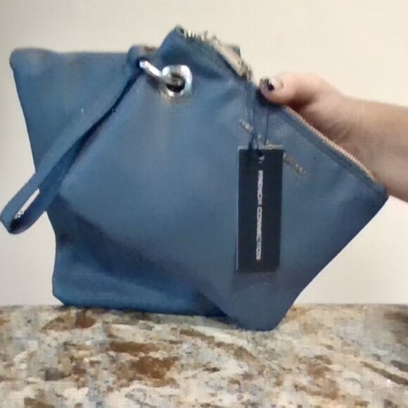 French Connection 2 Clutch w/ Strap Wristlet - Picture 1 of 2